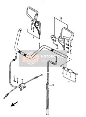 Handlebar & Control Cable (GV1400GC)