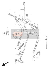 Tubo freno anteriore (GSF1200SA) 1