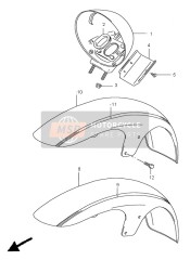 5310038820G2E, Fender Set ,Fro, Suzuki, 0