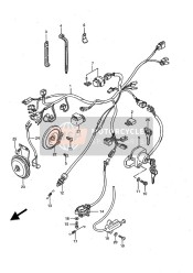 3784024B00, Switch Assy, Side Stand, Suzuki, 0