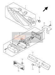 3592616G00, Platte, Suzuki, 0