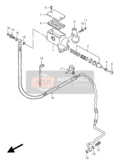 5954238B00, Clamp, Hose, Suzuki, 0