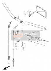 5660017G41, Mirror Assy,Rea, Suzuki, 0