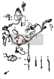 3674024B01, Caja De Fusibles, Suzuki, 4