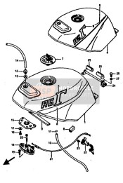 4528020A00, Cable, Seat Lock, Suzuki, 1