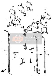 5830020A00, Cable Assy,Throttle, Suzuki, 0
