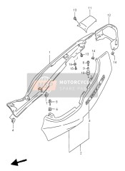 4721026E3028V, Zijdeksel,L., Suzuki, 0