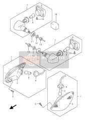 3561008F00, Lamp Unit, Rh, Suzuki, 0