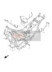 4110008FL0019, Rahmen, Suzuki, 0