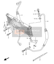 0940725301, Clamp, Oil Hose, Suzuki, 1