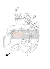 9451024F01, Brace, Cowling, Suzuki, 0