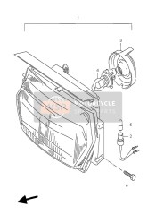 3510020C51999, Scheinwerfer, Suzuki, 0