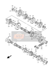 2433235F00, Bush,3RD Driven Gear, Suzuki, 0