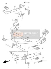 4312003F00, Arm, Brake Pedal Rod, Suzuki, 0