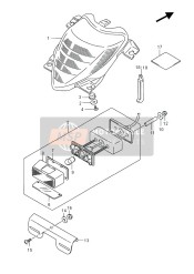 Combinatielamp achter (VZR1800UF E19)