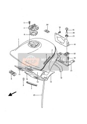 Serbatoio di carburante (GSX1100)