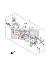 1340530G01, Body Assy, Throttle, Suzuki, 0