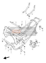 4398019C02, Grip, Rear Lh, Suzuki, 1