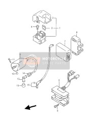 3351097313, Casquillo, Bujia, Suzuki, 2