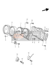 3498142E01, Rotor,Speed, Suzuki, 2