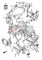 6827104A1022R, Emblem, Suzuki, 1