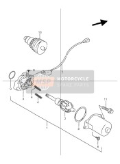 3110036C02, Motor Assy, Starting, Suzuki, 0