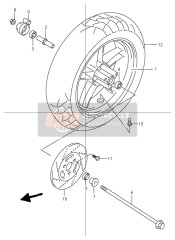 Ruota anteriore