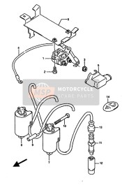 3354120C00, Seal, Plug, Suzuki, 5