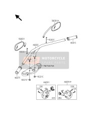 K560010014, MIRROR-ASSY,Rh, Suzuki, 0