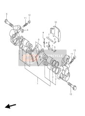 5910034C02999, Caliper Assy,Fr, Suzuki, 0