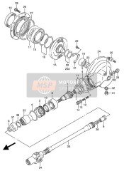 2732045C01, .Gear, Final Driven Bevel (NT:34), Suzuki, 1