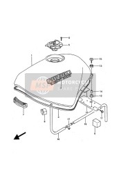 4410010D3031X, Serbatoio, Suzuki, 0