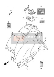 6311010D11, Fender, Rear Lower, Suzuki, 0