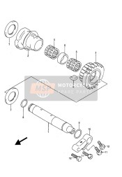 1268126D02, Arm,Balancer Shaft, Suzuki, 1