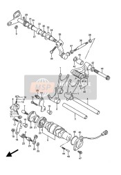 2560026D01, Lever Assy, Gear Shifting, Suzuki, 0