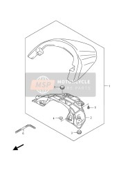 Caja trasera del asiento (VZR1800Z E19)