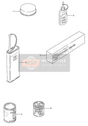 99000102091LF, Goupille Laque, Suzuki, 1