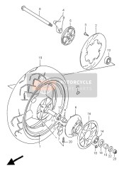 Rear Wheel (GSF1200SA)