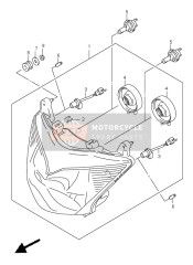 3512524F10, Kap, Lamphouder, Suzuki, 1