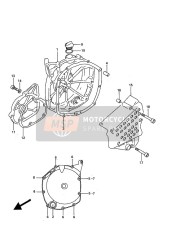 1148217E00, Gasket, Clutch Cover, Suzuki, 0