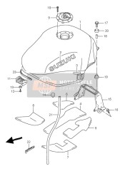 4411008F0013L, Tank, Suzuki, 0