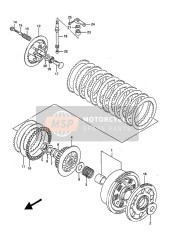 2144117E21, Koppelingsplaat, Suzuki, 0