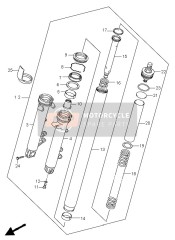 Front Fork Damper (GSF650S-SU-SA-SUA)