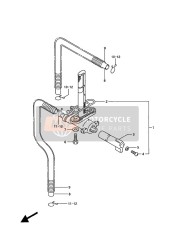 4430017EVV, Rubinetto Carburante, Suzuki, 2