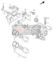 6911644B00, Guide, Pad, Suzuki, 0