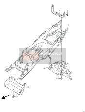 Achterspatbord (GSF650UA)