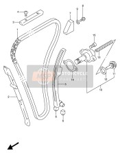 1276046E01, Chain, Cam Shaft Drive, Suzuki, 0