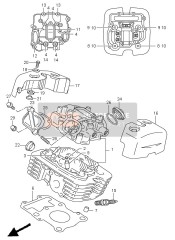 1117126F20, Kap Cilinder, Suzuki, 0