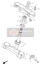 5141046E00, Stem, Steering, Suzuki, 0