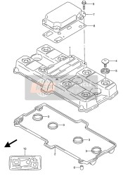 1117321E00, Dichtung. Ventildeckel, Suzuki, 2